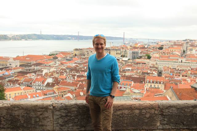 Above the rooftops of Lisbon, Portugal (2016)